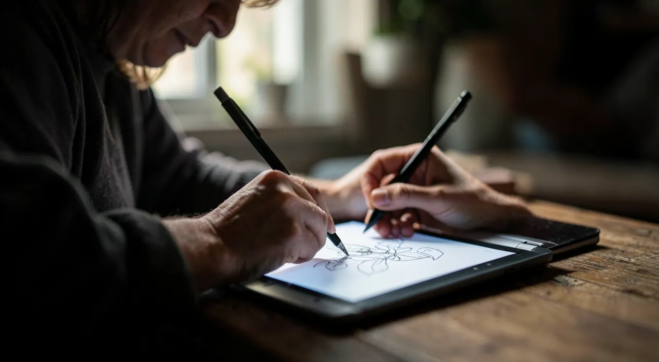 Apprendre à dessiner avec une application