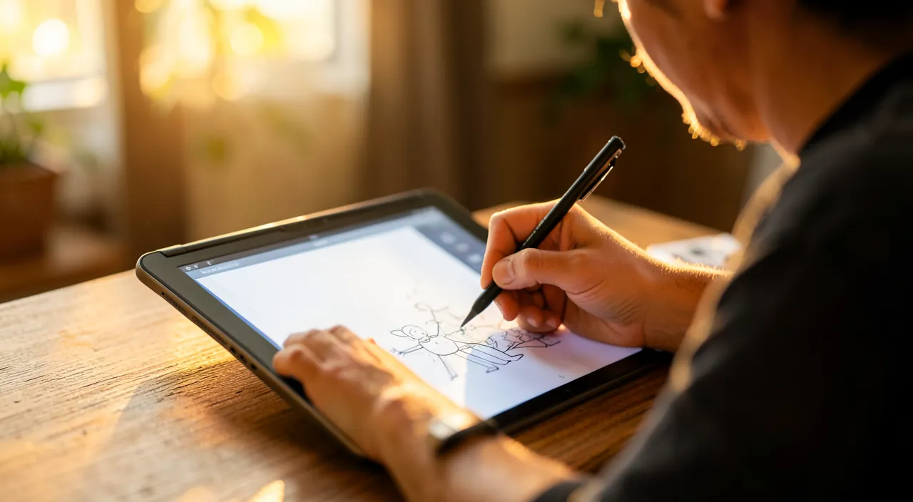Apprendre à dessiner avec une application