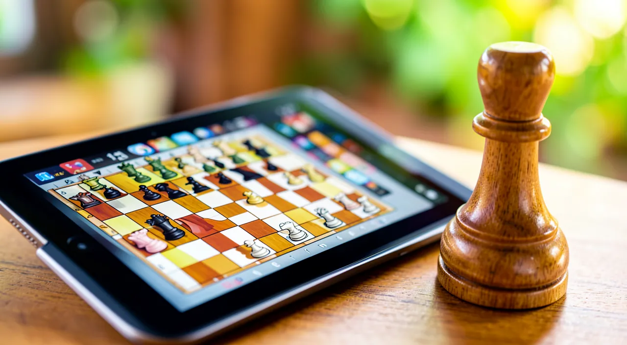 Progress in chess with an app