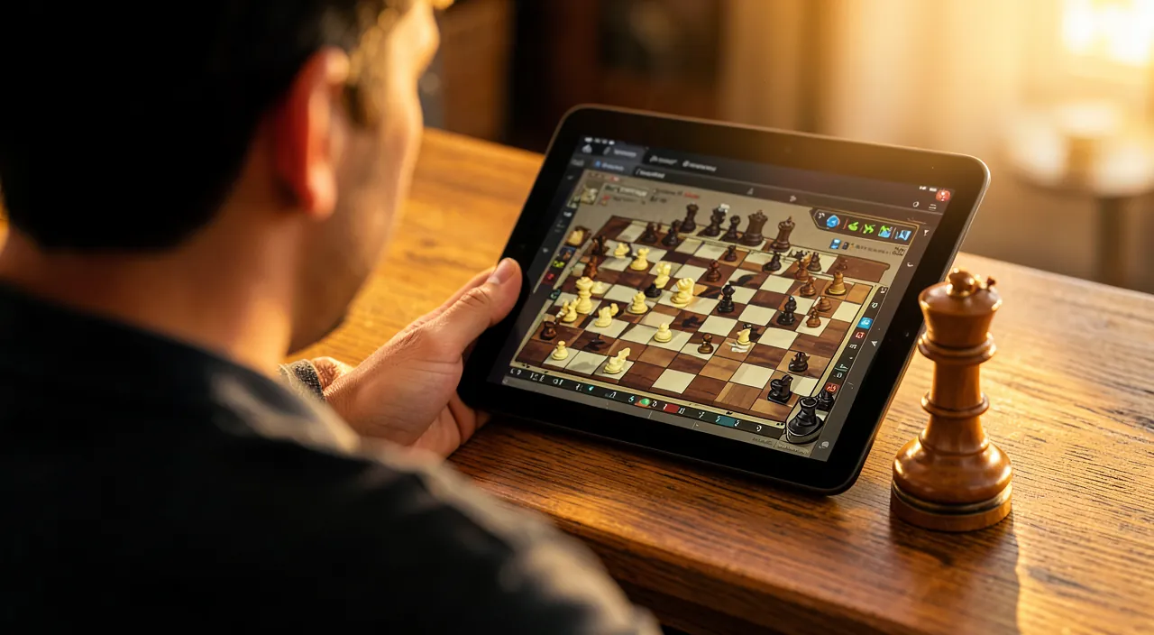Progress in chess with an app