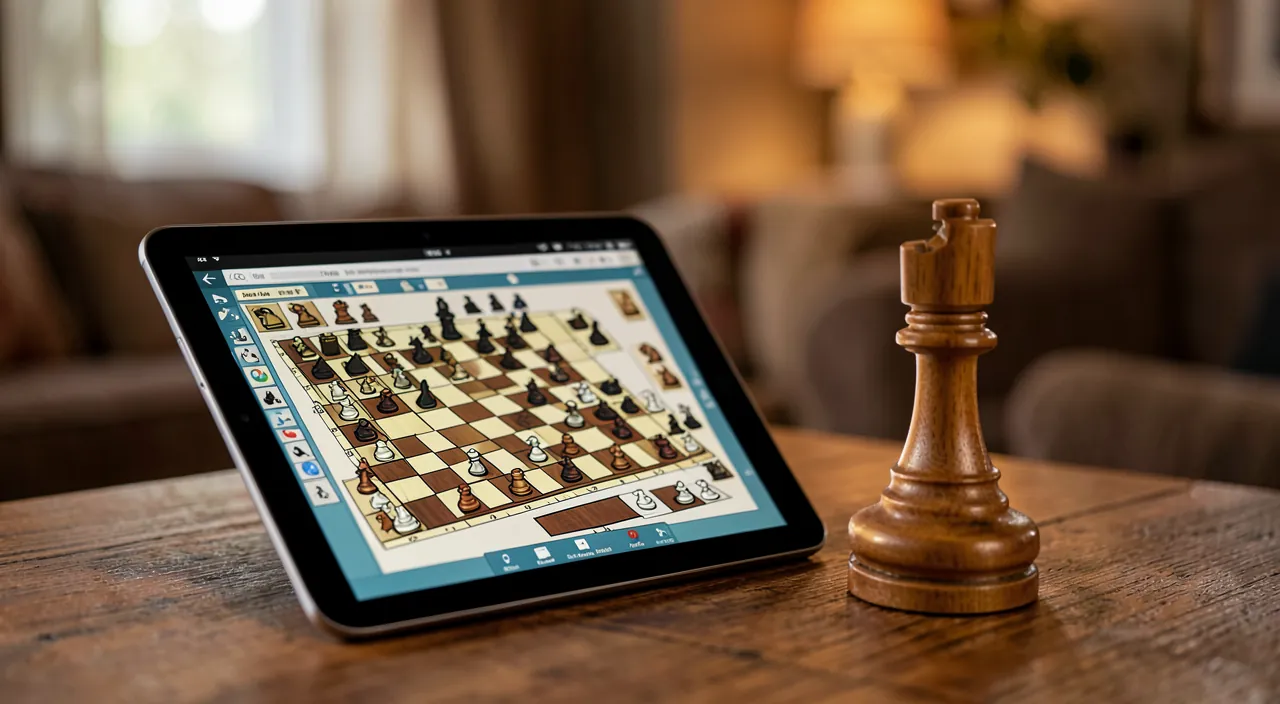 Progress in chess with an app