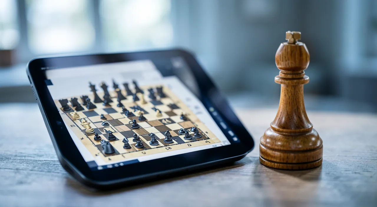 Progress in chess with an app