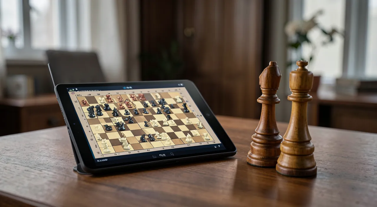 Progress in chess with an app