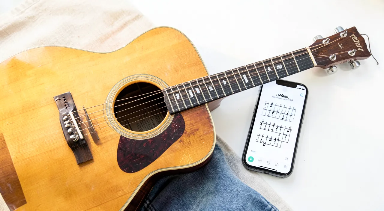 Gitarre lernen mit einer App