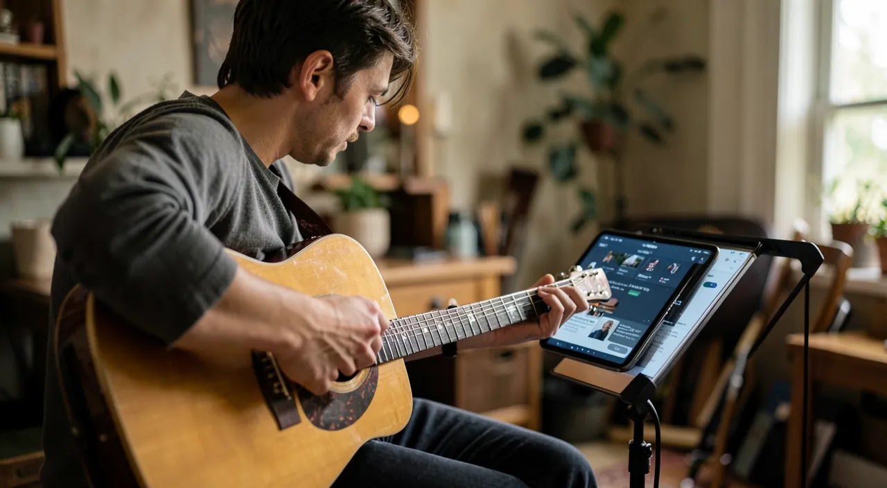 Apprendre un instrument avec une application : ça marche ?