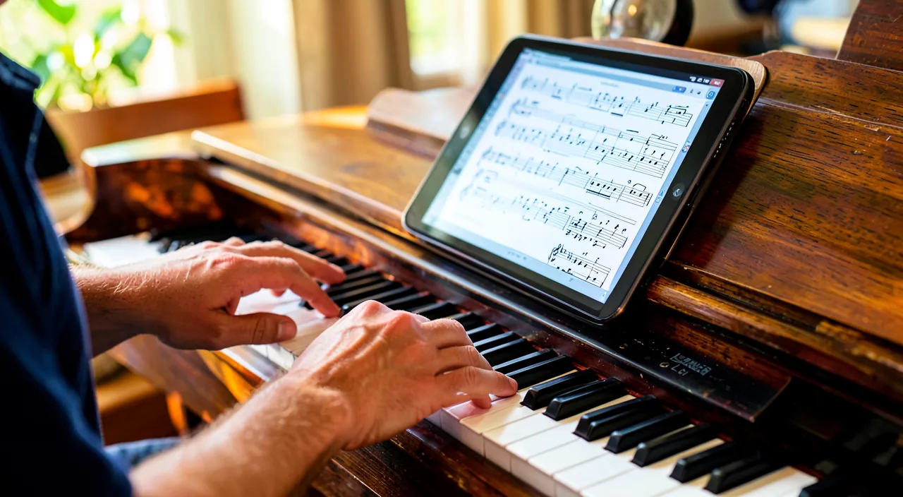 Apprendre le solfège avec une application