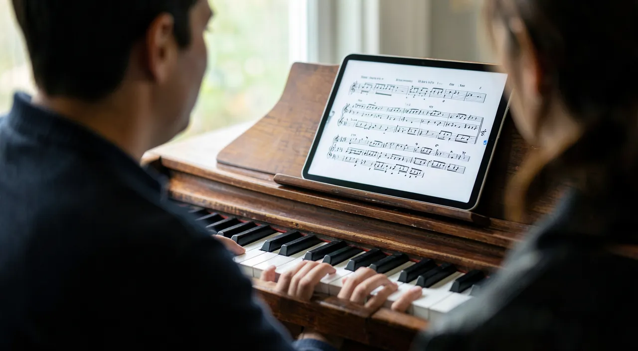 Apprendre le solfège avec une application