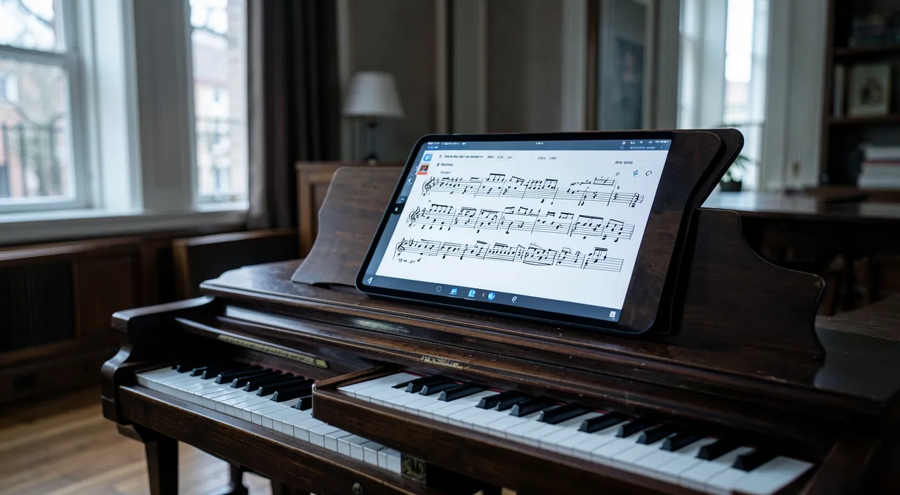 Apprendre le solfège avec une application