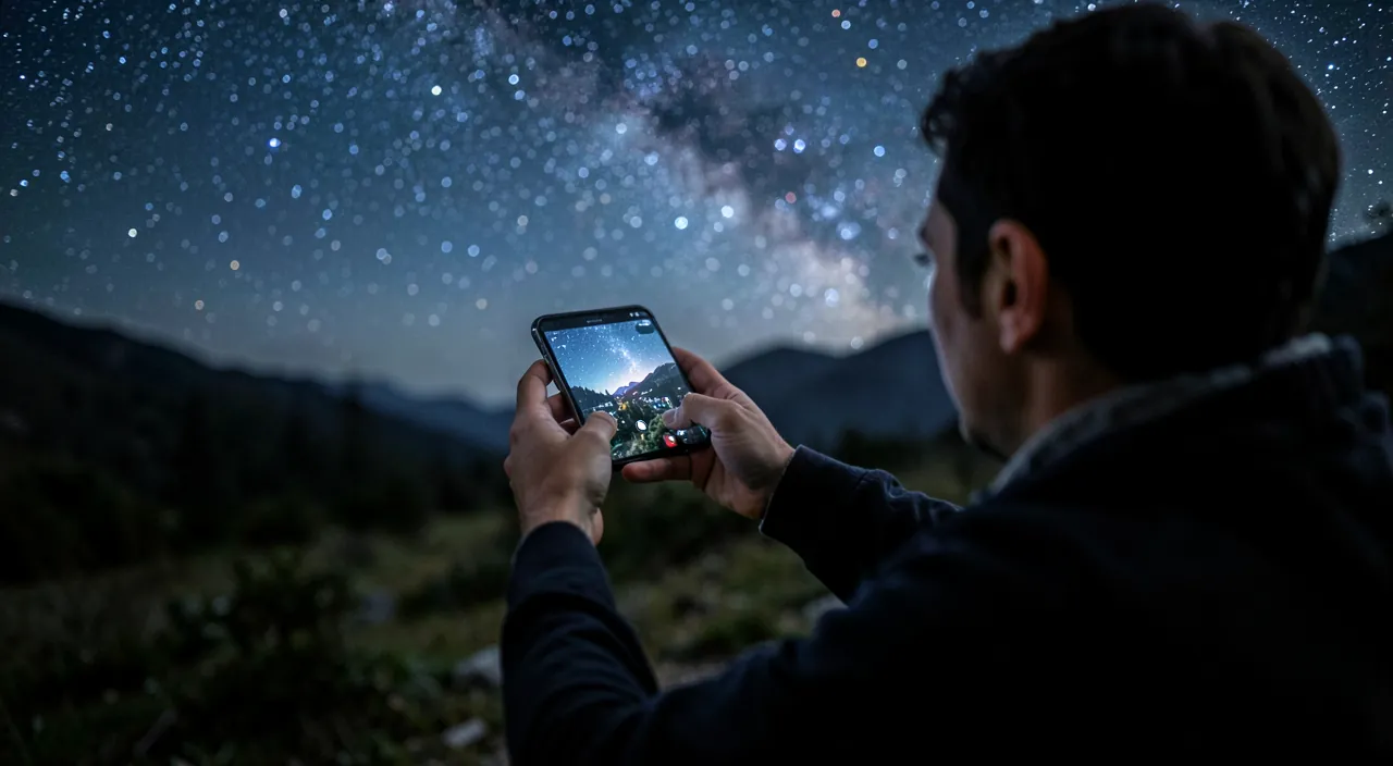 Observer le ciel avec les applications d'astronomie