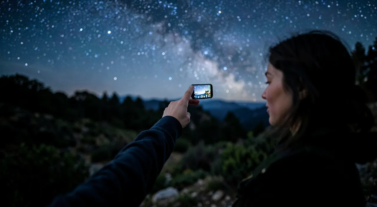Observer le ciel avec les applications d'astronomie