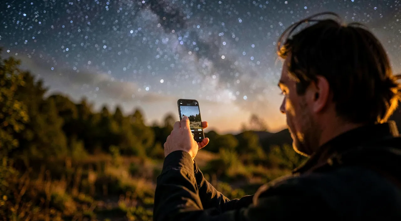 Observer le ciel avec les applications d'astronomie