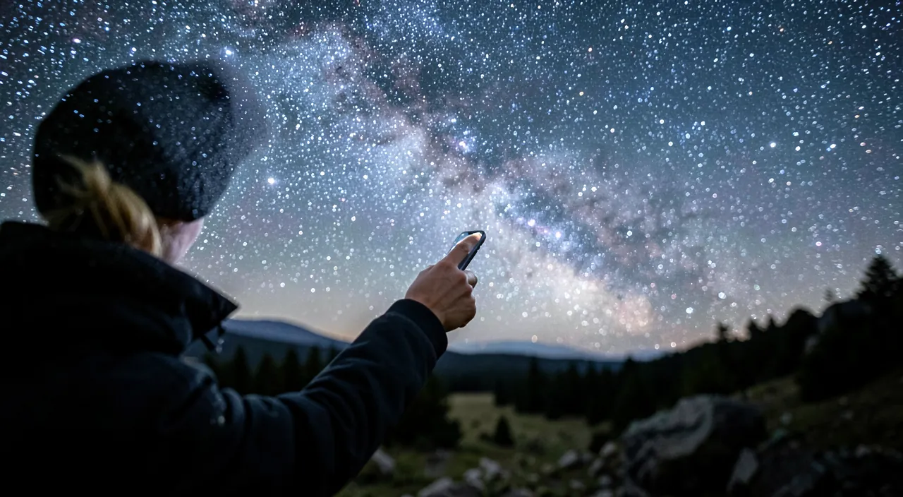 Observer les étoiles avec son téléphone