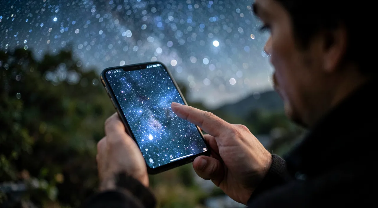 Observer les étoiles avec son téléphone