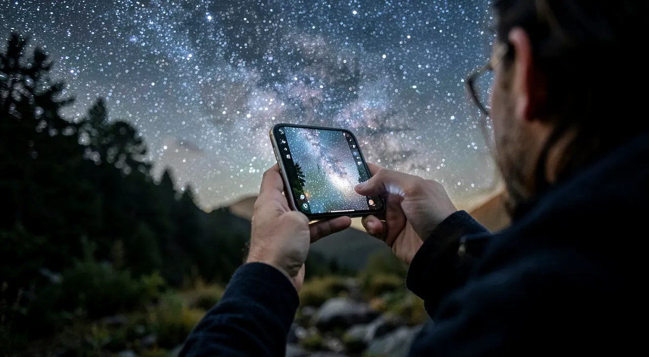 Observer les étoiles avec son téléphone