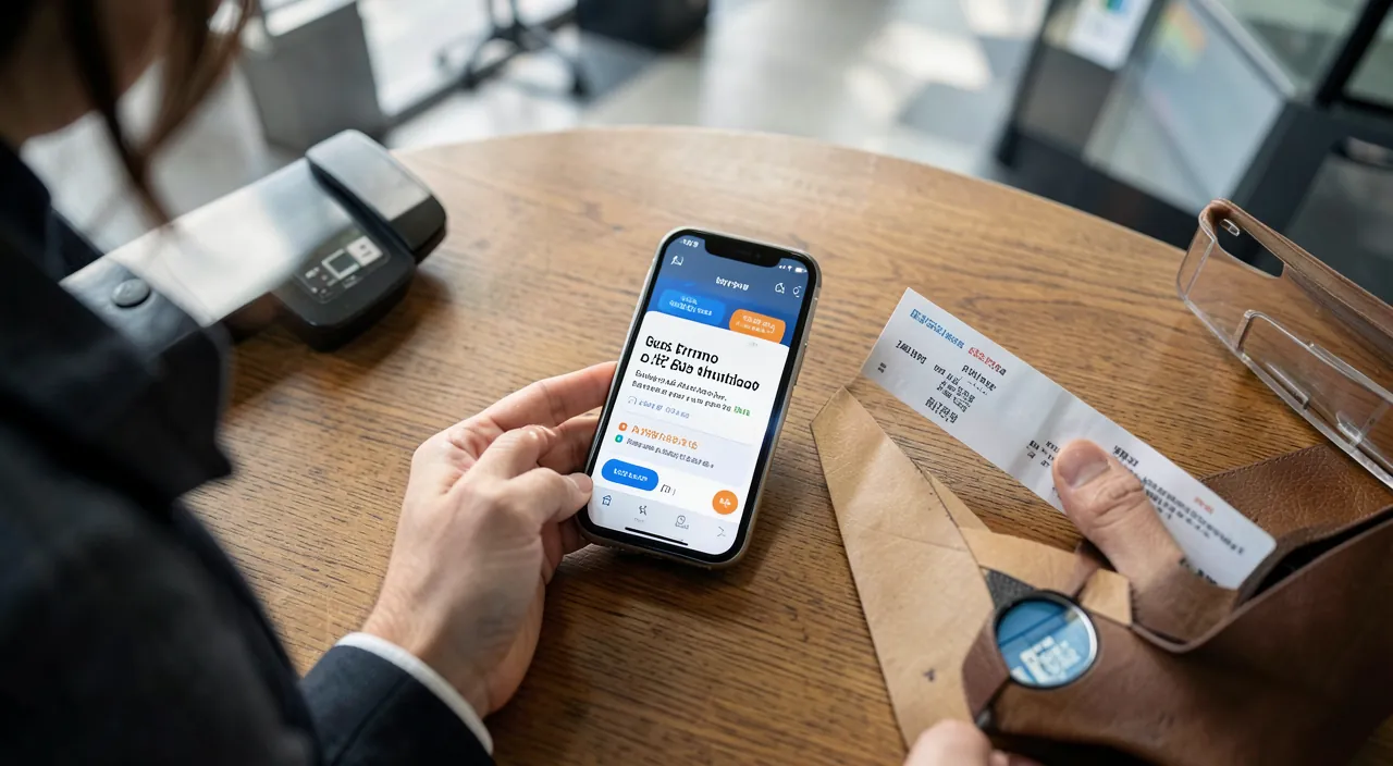 Billets de train et d'avion en application