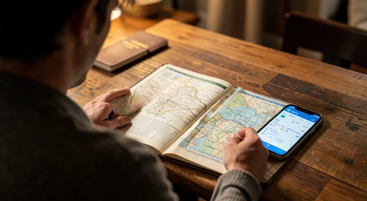 Organizing your trips with an app