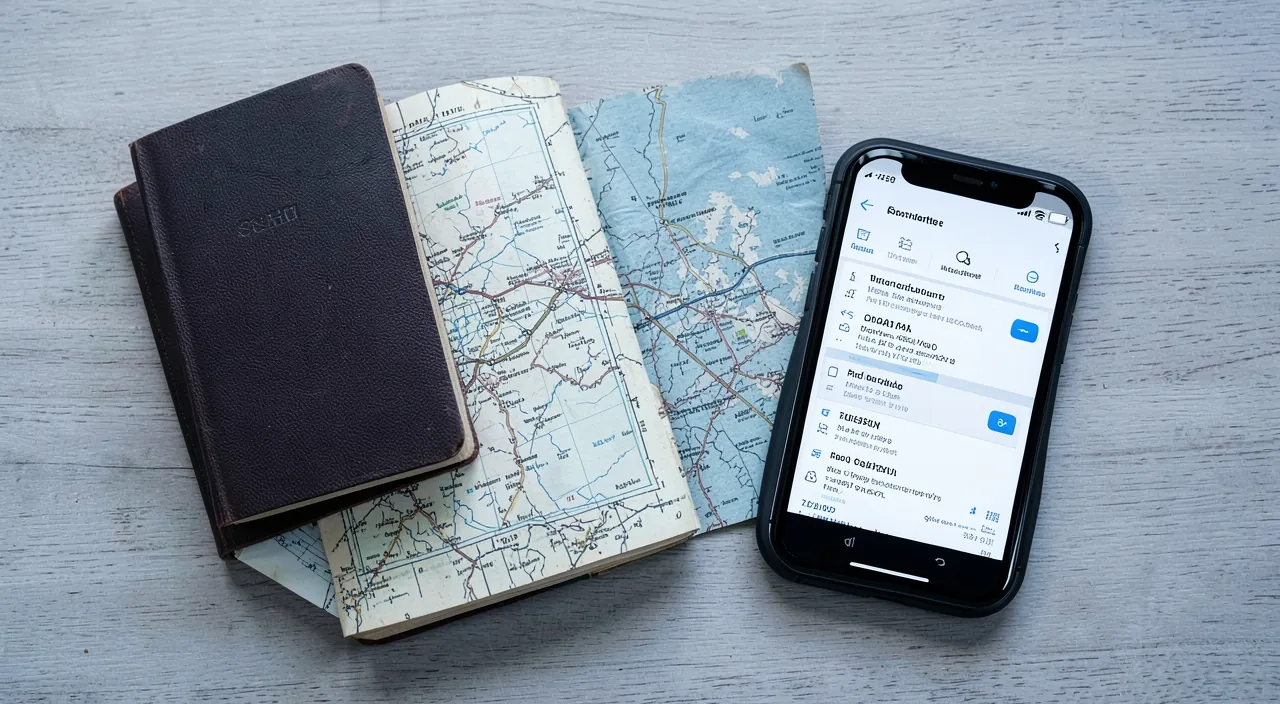 Organizing your trips with an app