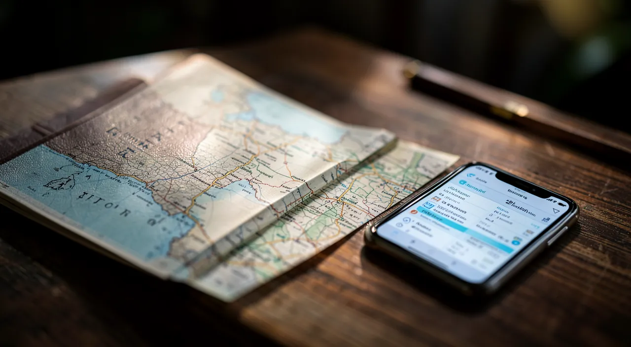 Organizing your trips with an app