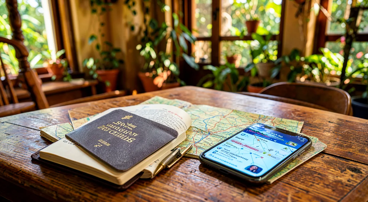 Organizing your trips with an app