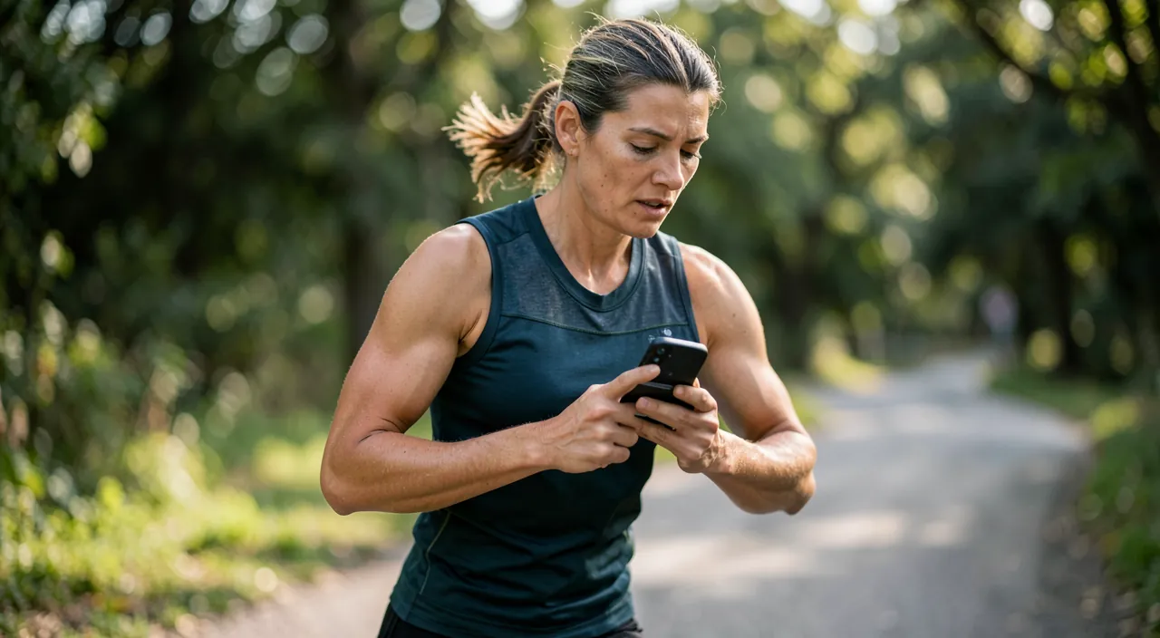Track your running with an app