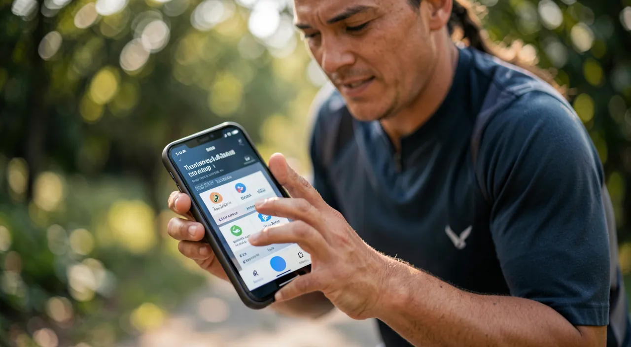 Suivre sa course à pied avec une application