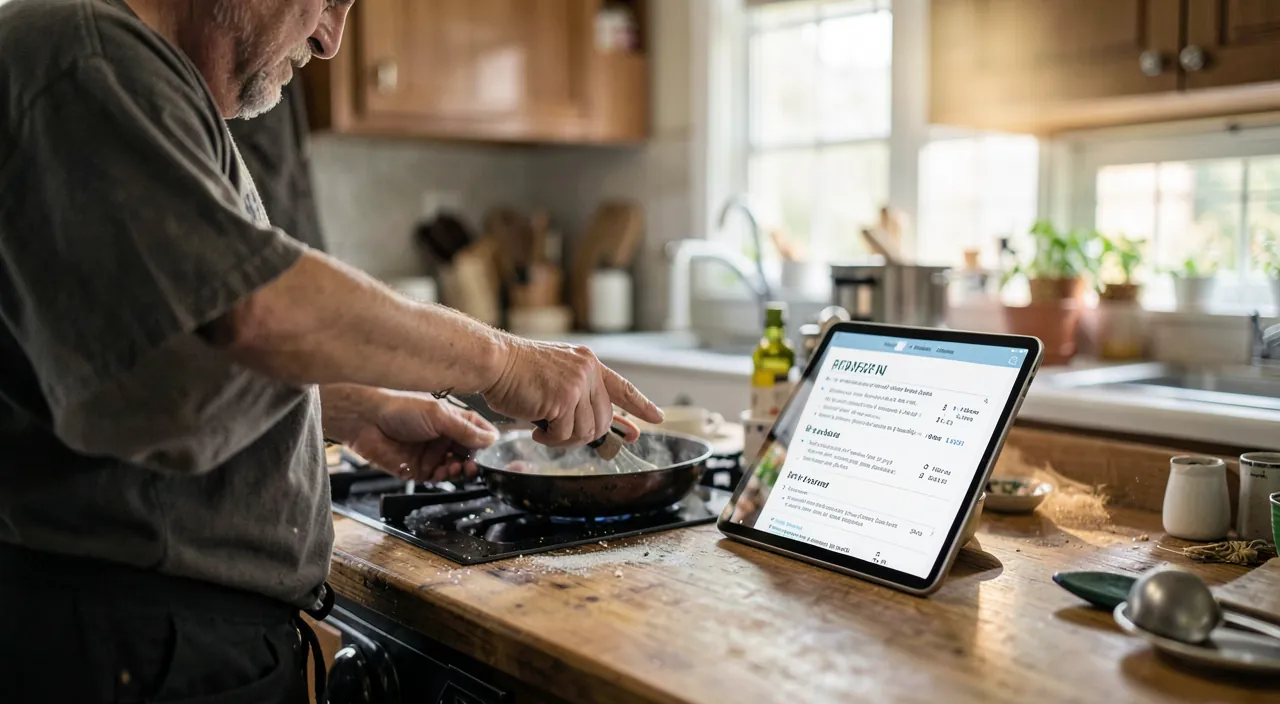 Les applications de cuisine et de recettes