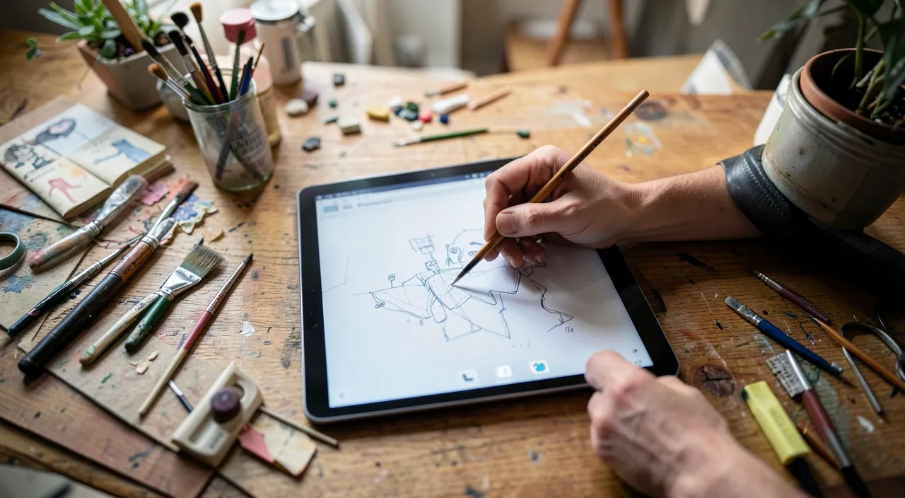Dessiner sur tablette : les applications pour créer