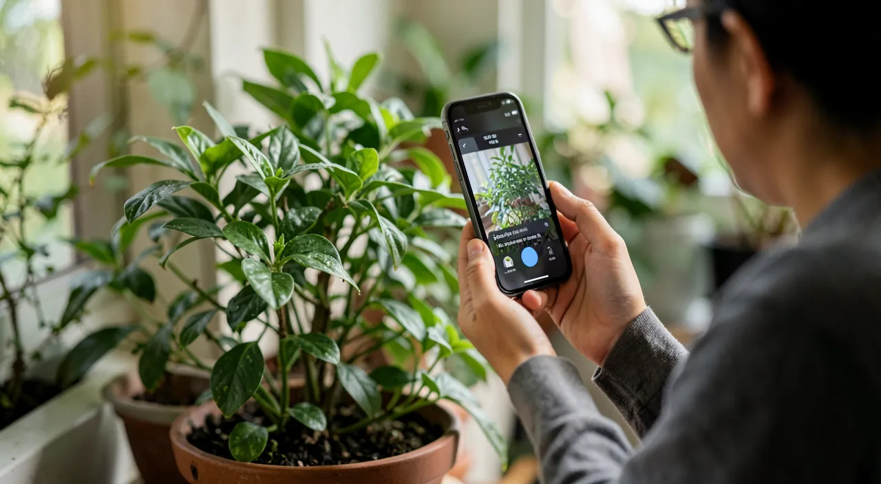 Identifier et soigner ses plantes avec son téléphone
