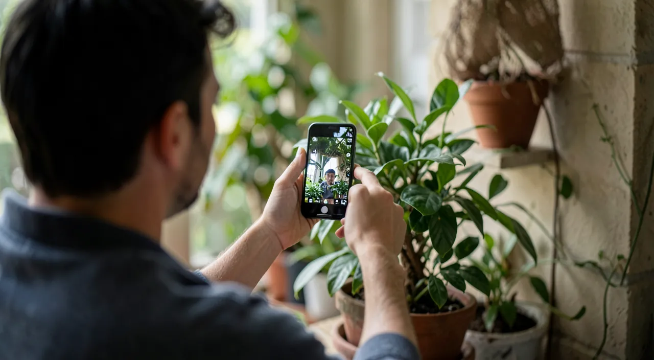 Identifier et soigner ses plantes avec son téléphone