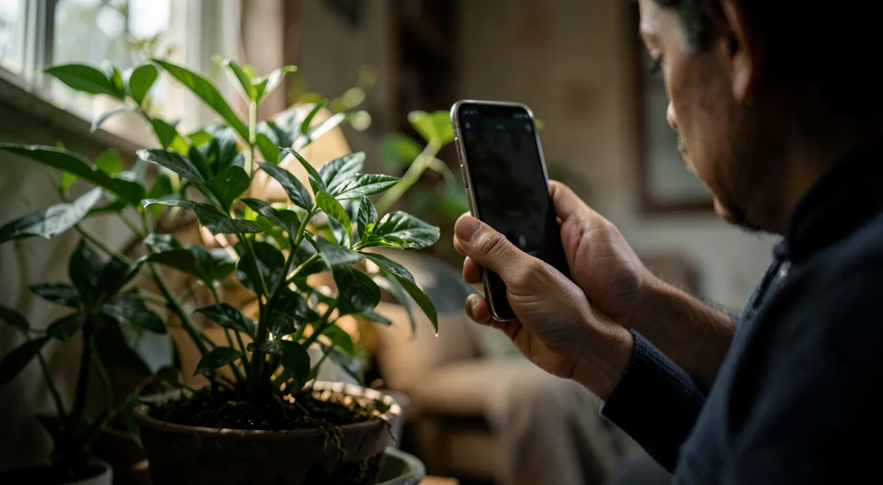 Identifier et soigner ses plantes avec son téléphone