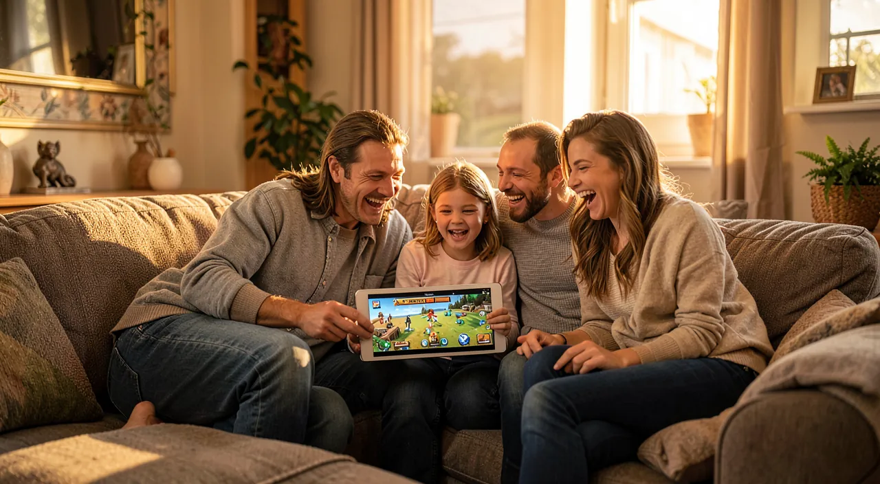 Familienspiele für Tablets