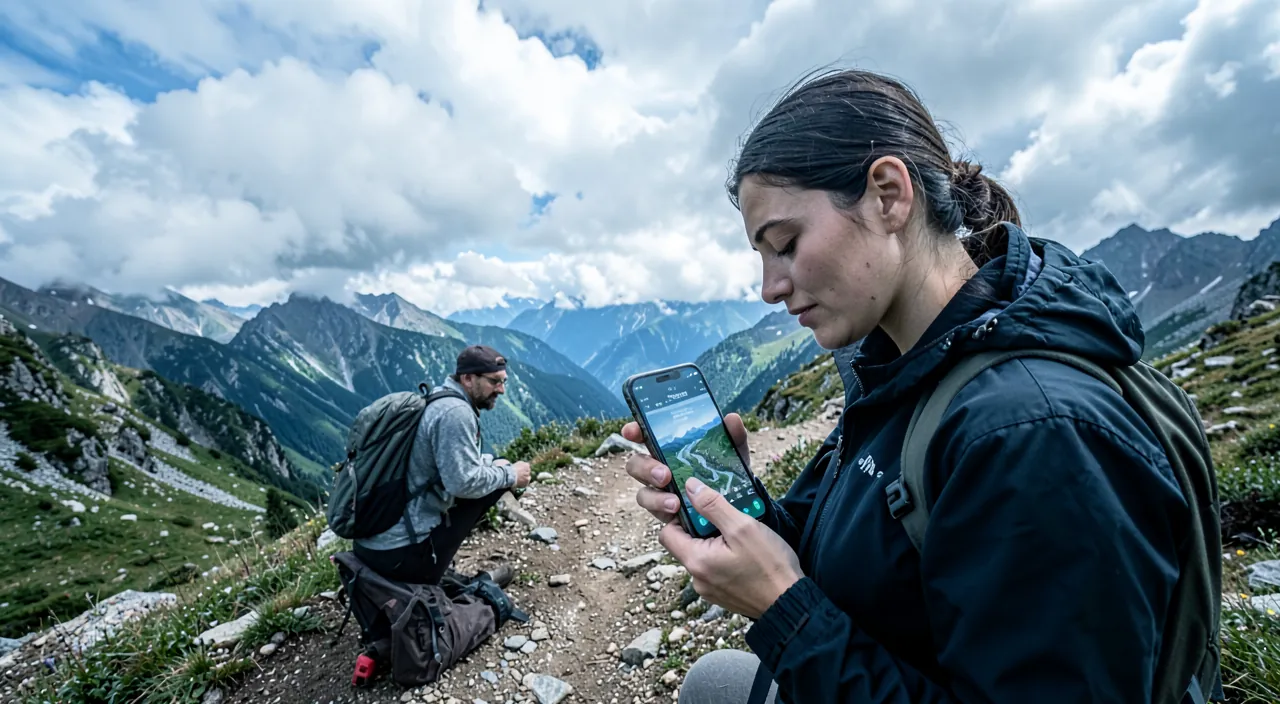 Das spezialisierte Wetter: Meer, Berge, Regen