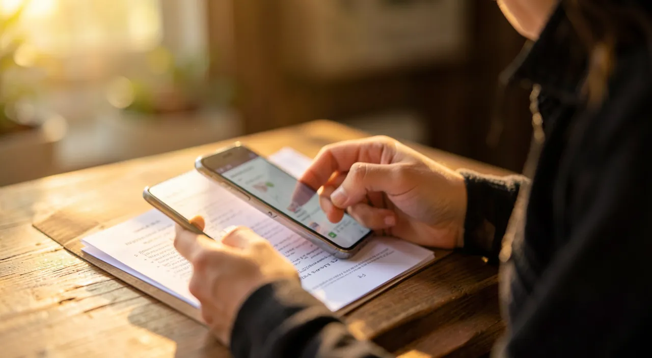 Escanear sus documentos con su teléfono