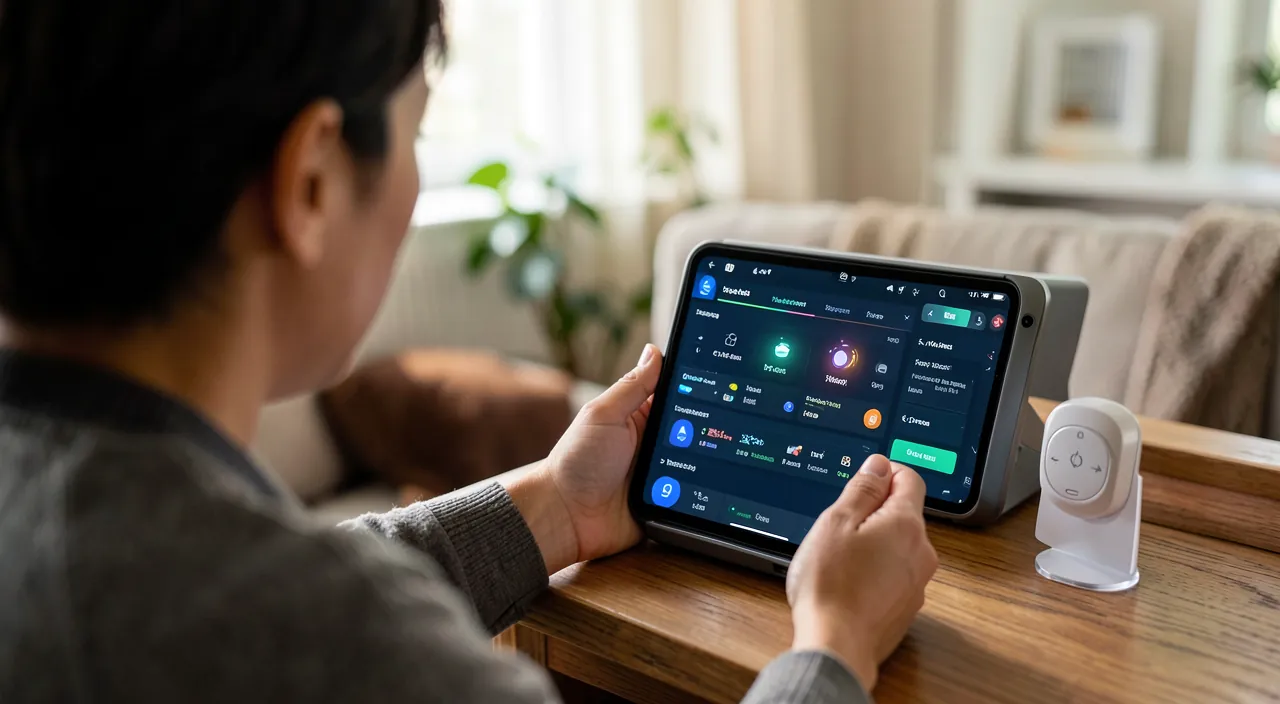 Controlar la casa conectada desde una aplicación