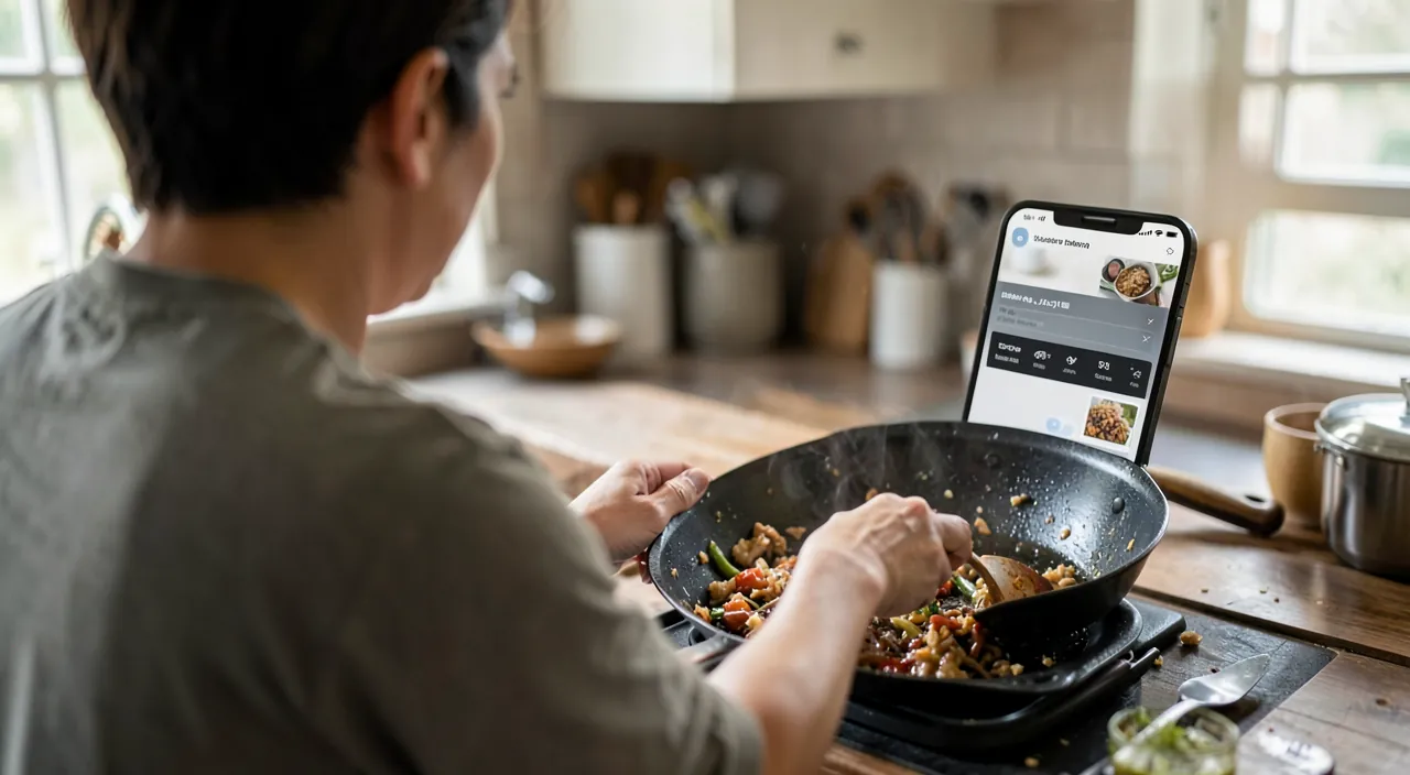 Cocinar las sobras con las aplicaciones anti-despilfarro