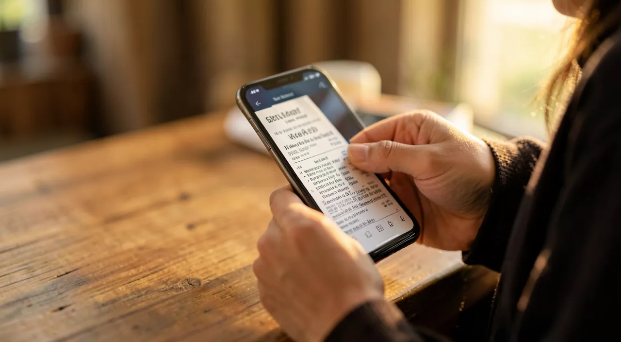 Scanner et archiver ses documents sur mobile