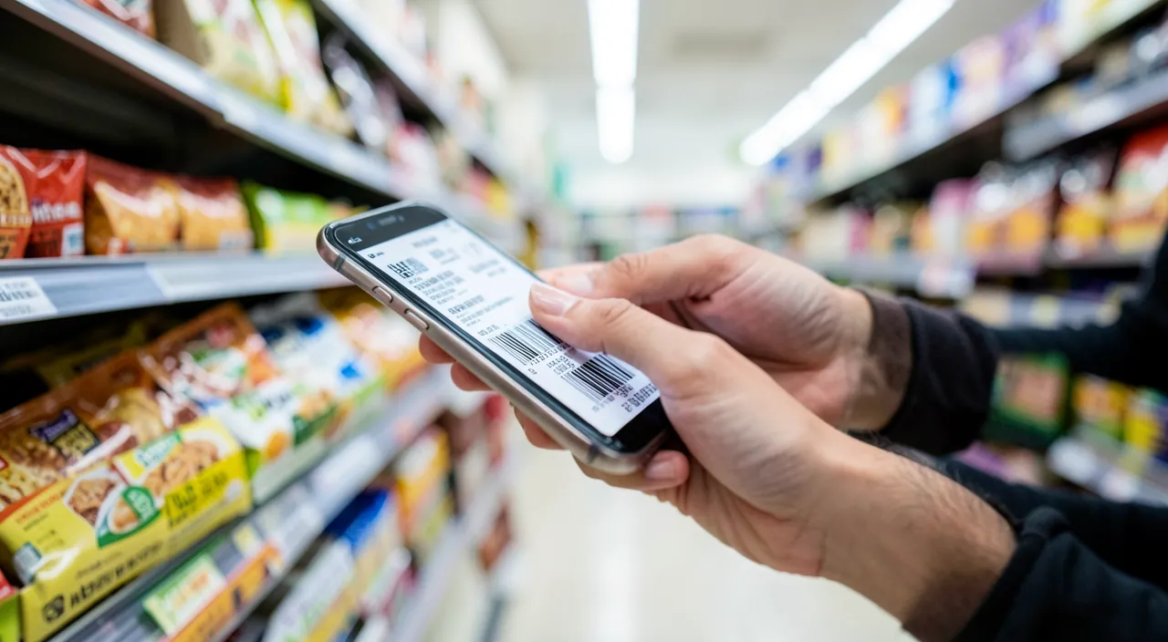 Scanner les étiquettes alimentaires
