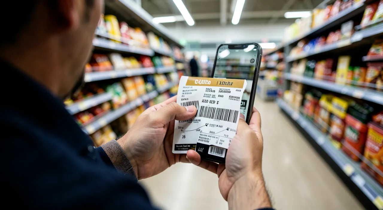 Scanner les étiquettes alimentaires