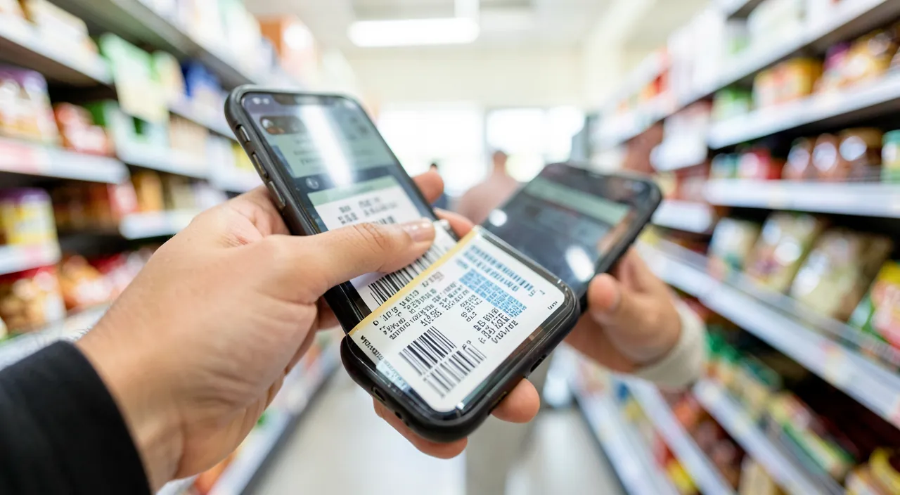 Scanner les étiquettes alimentaires