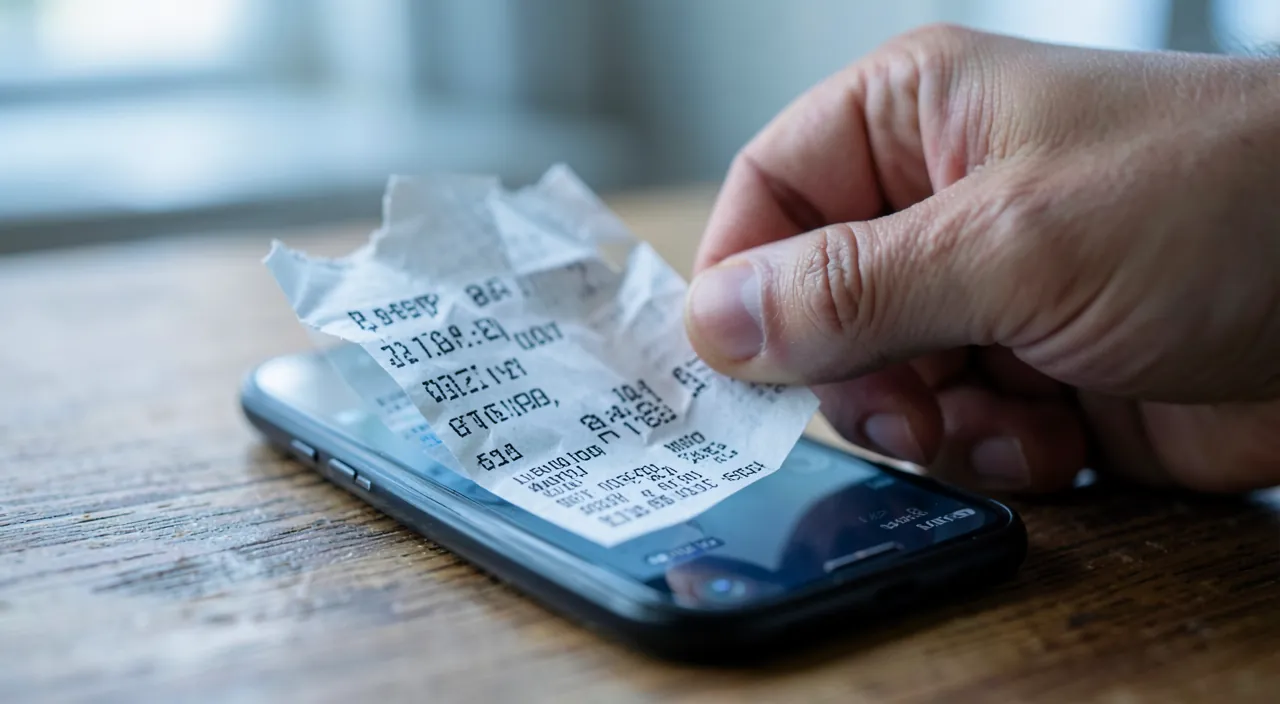 Scanner et ranger ses reçus et tickets