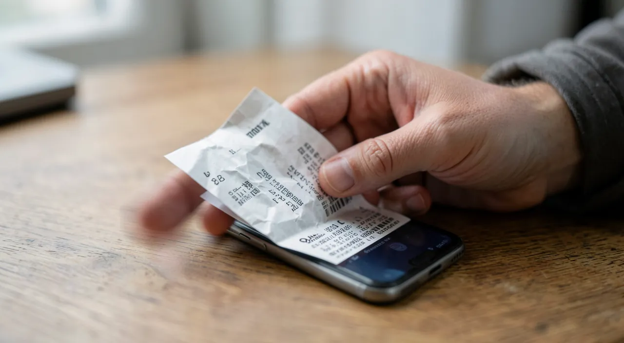 Scanner et ranger ses reçus et tickets