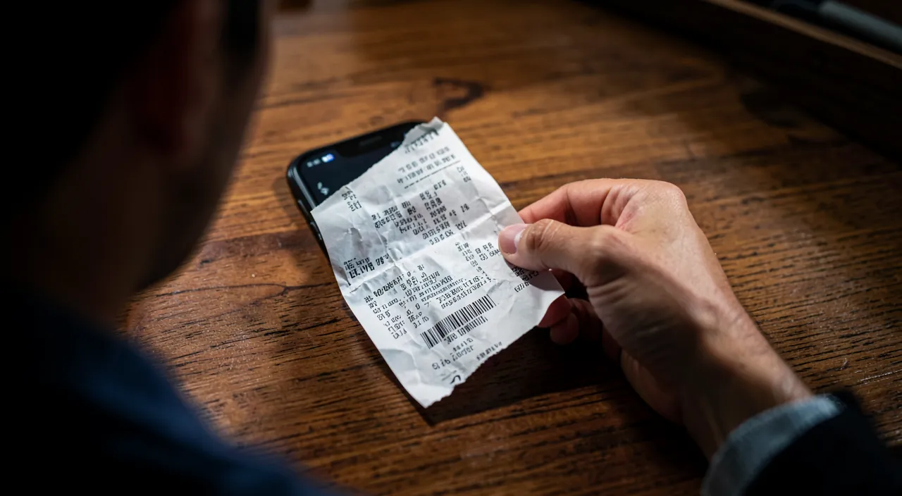 Scanner et ranger ses reçus et tickets