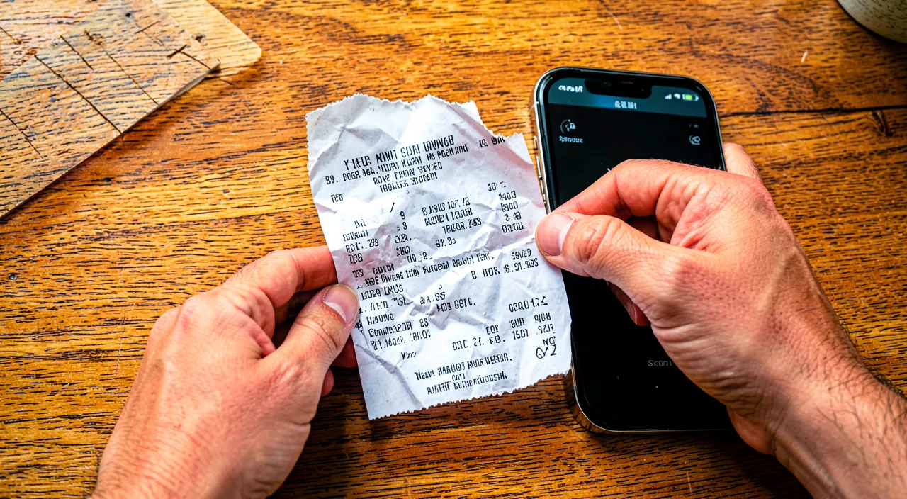 Scanner et ranger ses reçus et tickets