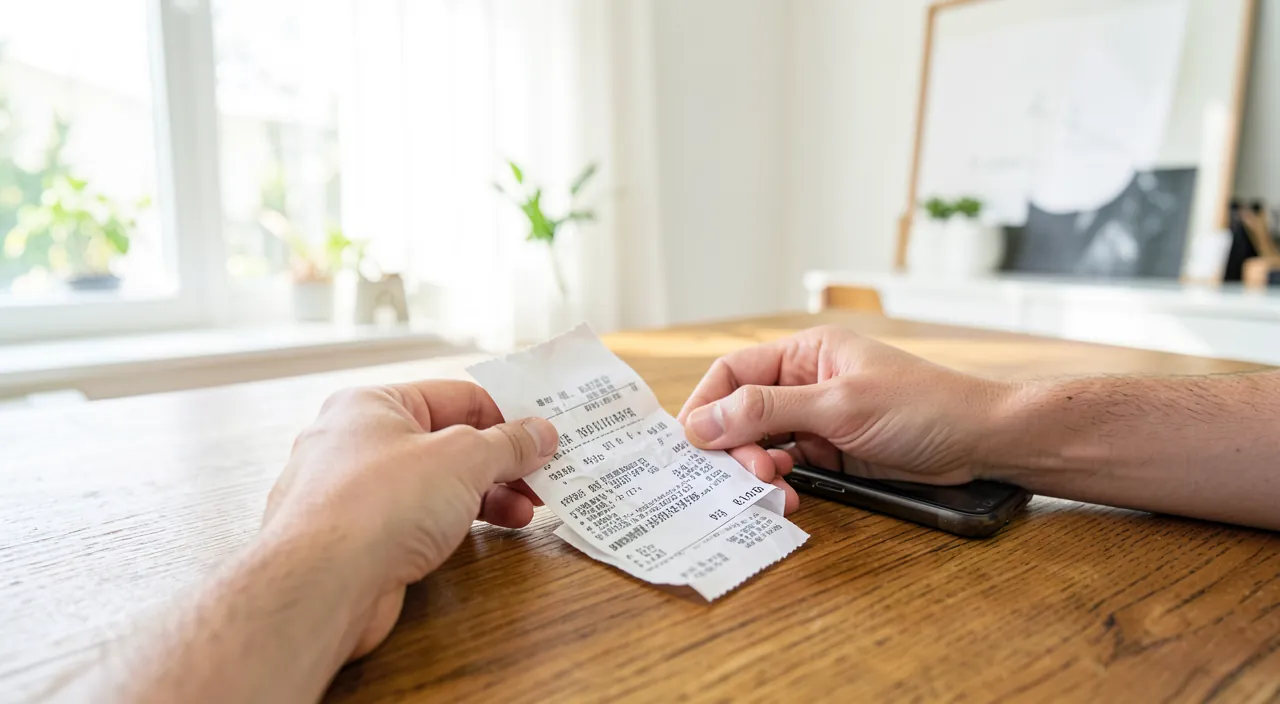 Scanner et ranger ses reçus et tickets