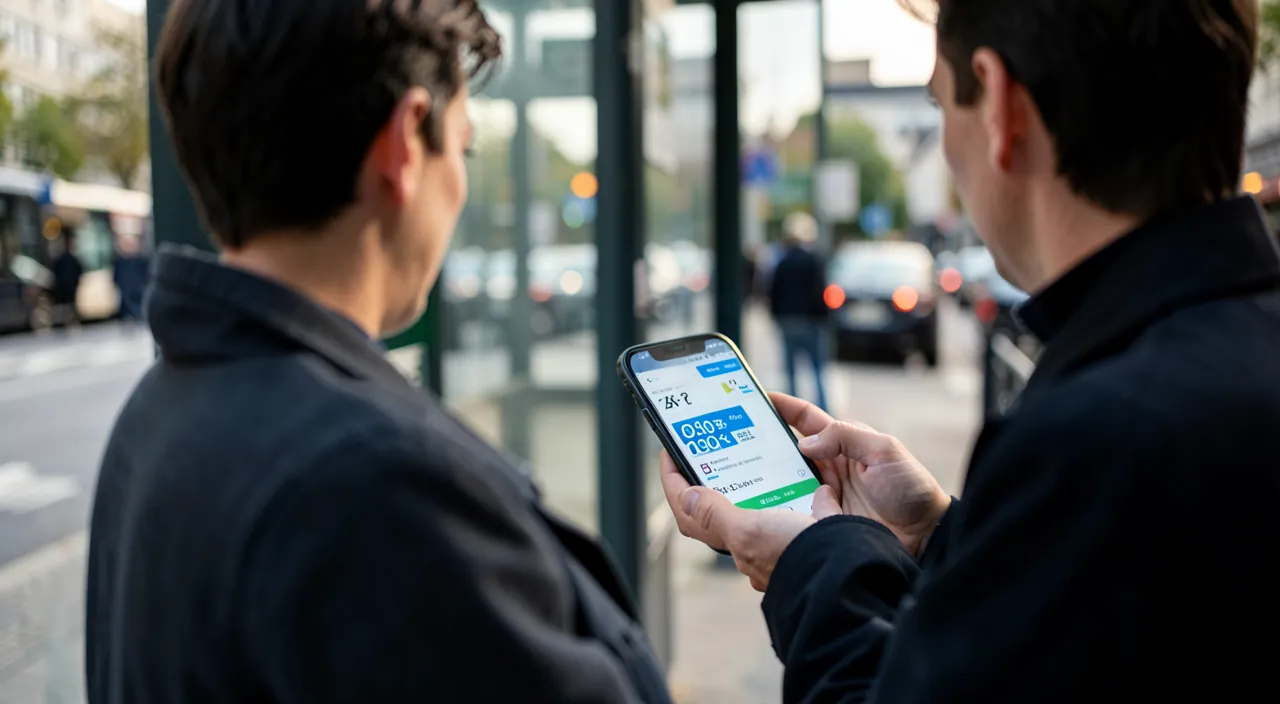 Mit Transport-Apps in der Stadt unterwegs sein