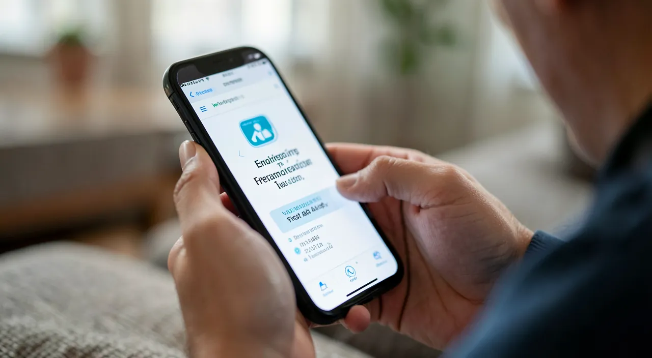 Les applications qui peuvent sauver : urgences et premiers secours