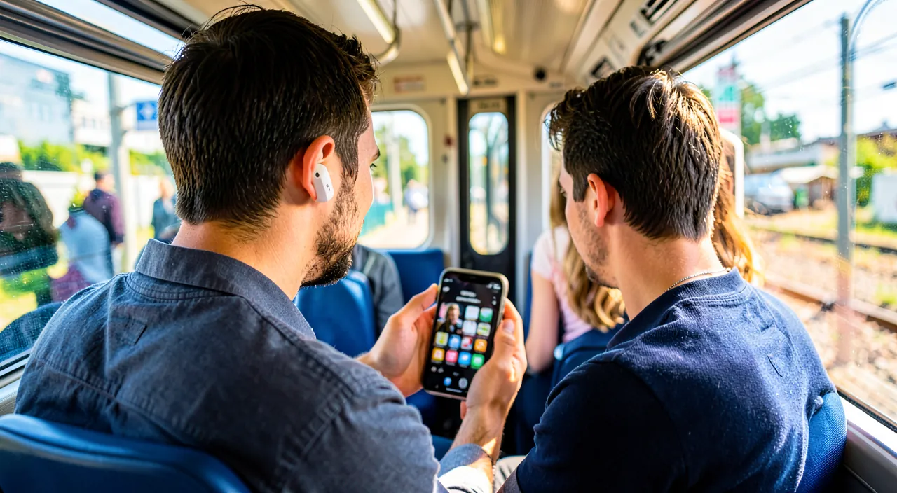 Partager l'audio entre deux AirPods