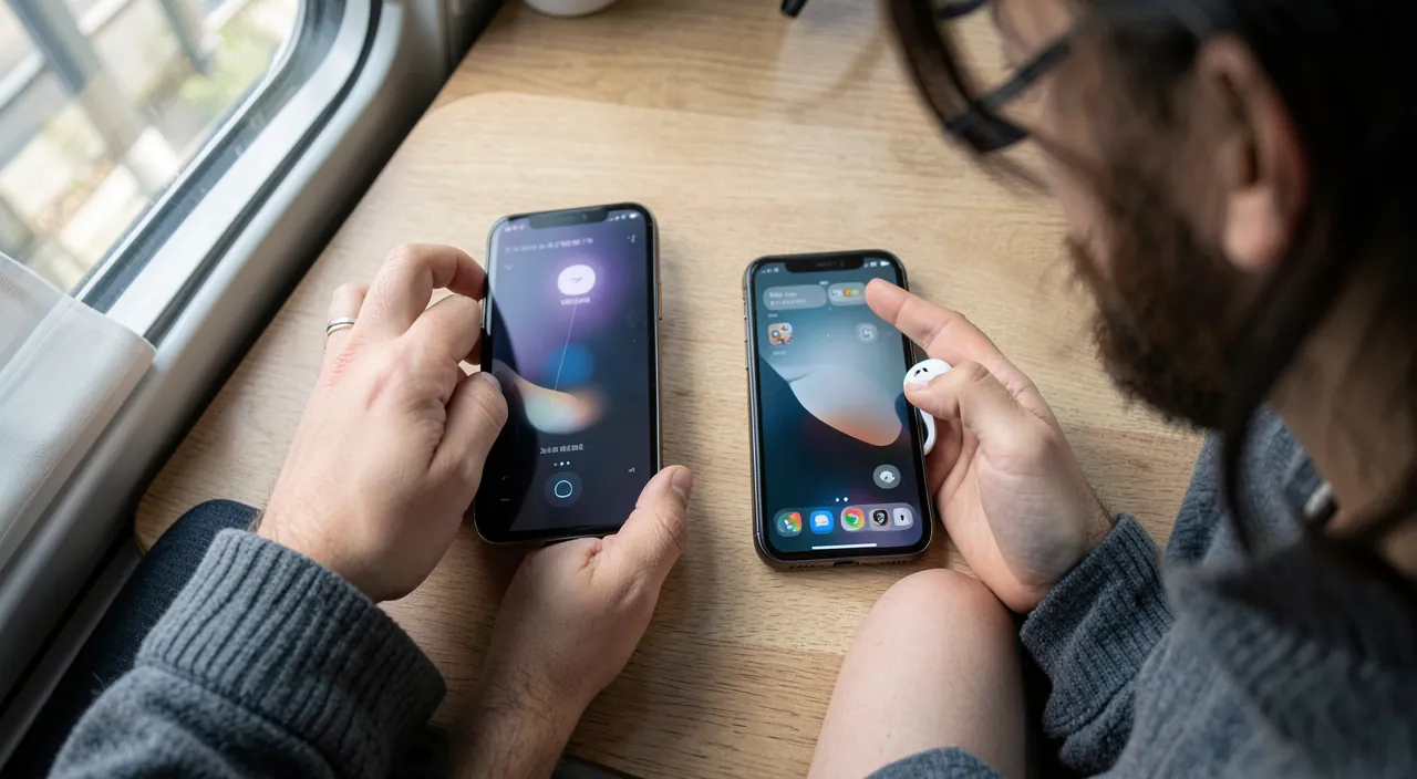 Partager l'audio entre deux AirPods
