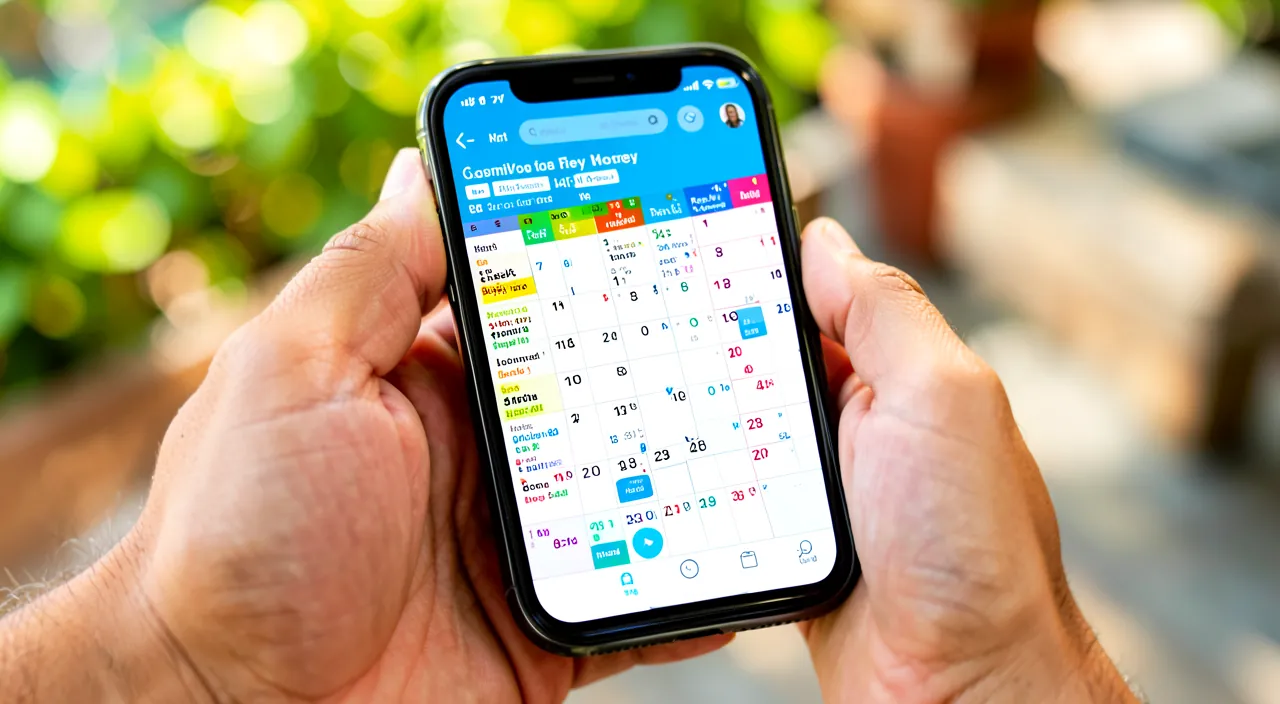 The Calendar app: never forget anything