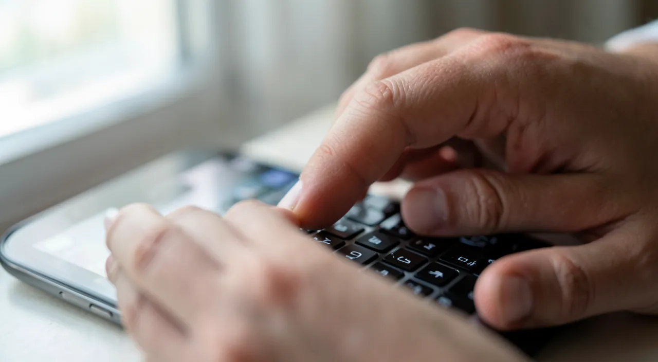 Escribir deslizando el dedo sobre el teclado